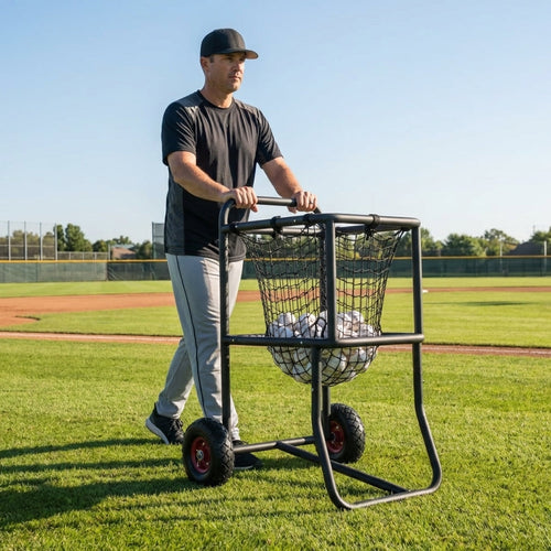 Baseball Ball Carry Cart – Steel Frame – Indoor & Outdoor Use