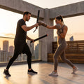 Boxing Precision Training Sticks in Cowhide Leather for Gym and Home Use - product detail
