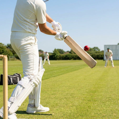 Kashmir Willow Cricket Bat – Size Options – Handcrafted Wood – Beginners