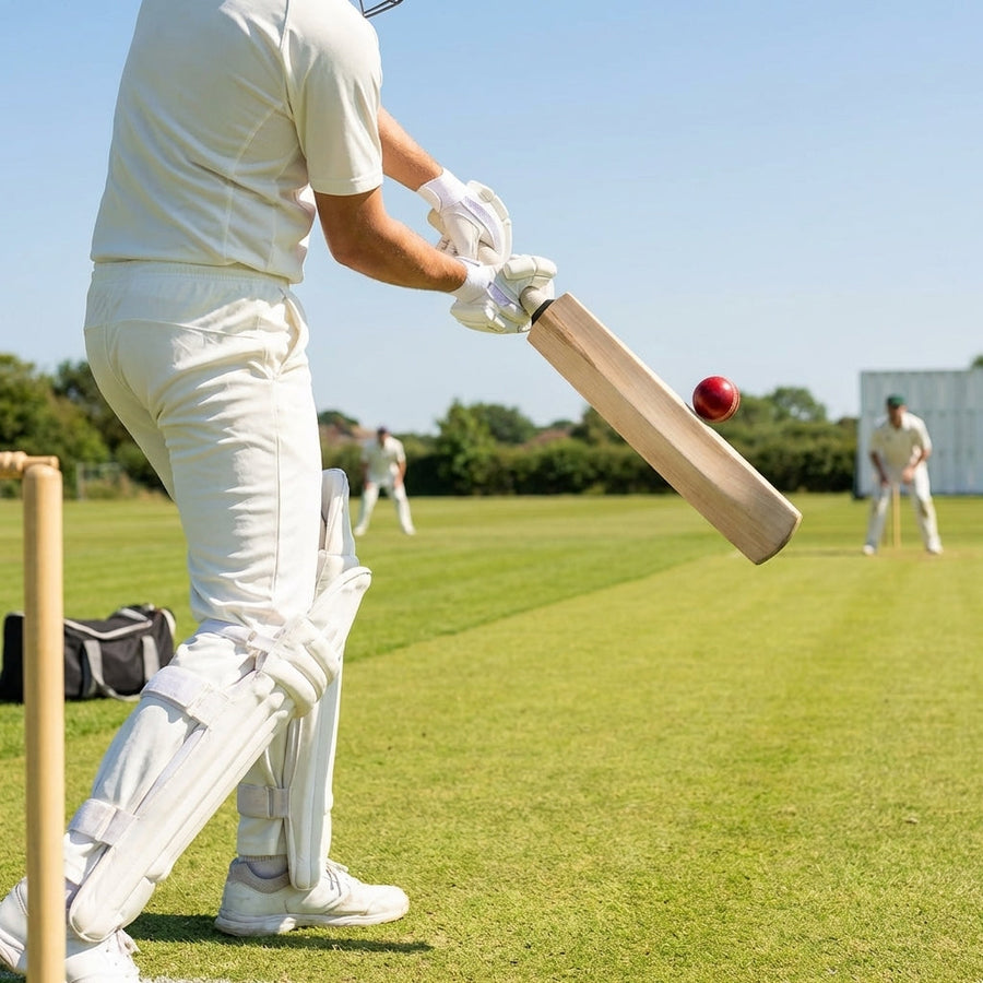Kashmir Willow Cricket Bat – Size Options – Handcrafted Wood – Beginners