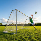 Galvanised Steel Gaelic Football & Hurling Goal 12ft x 6ft - product detail