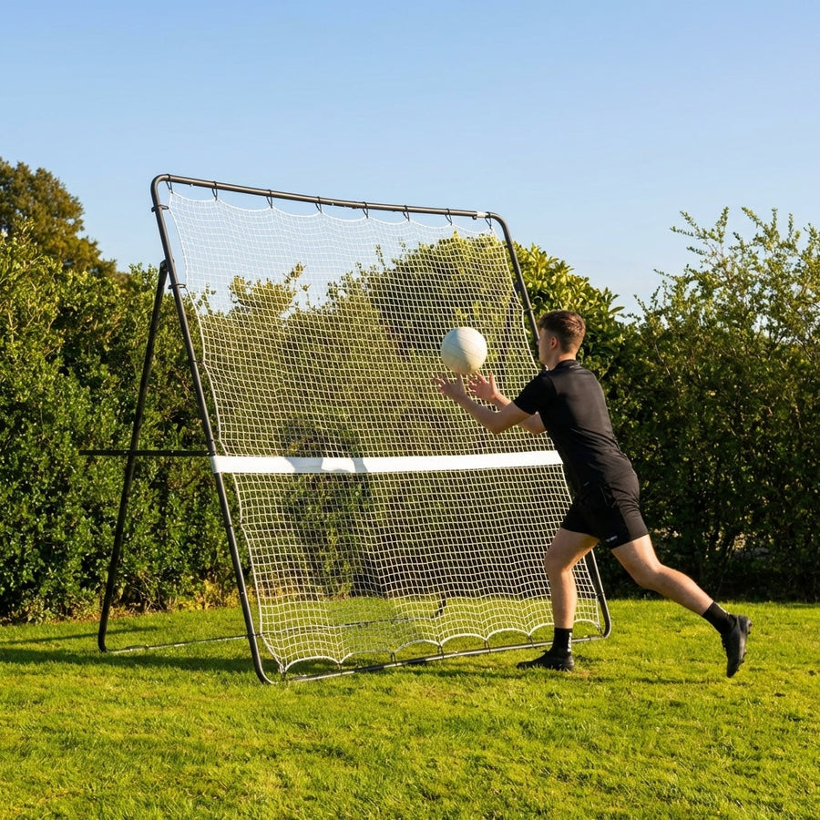Mega Rebounder Net – 9ft x 7ft – Steel Frame – Sports Training