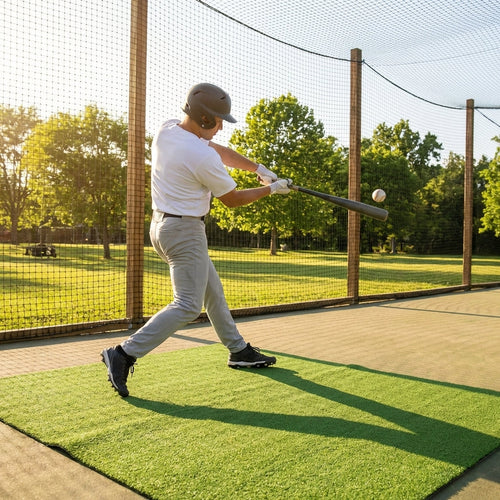Baseball Cage Matting – Durable PVC – Indoor/Outdoor Use
