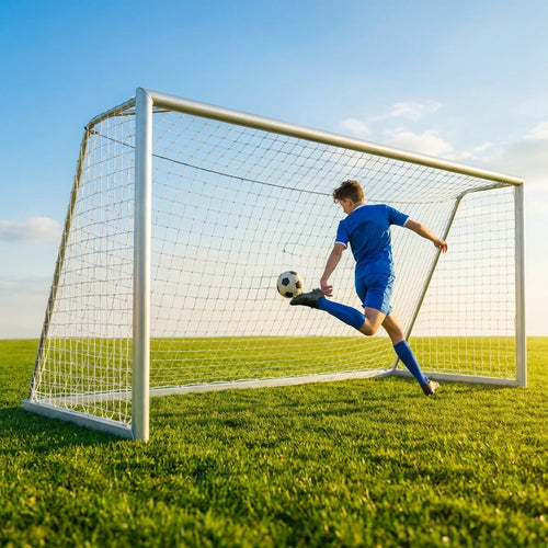Football Goal – 12ft x 6ft – Aluminium – Mini-Soccer & Training