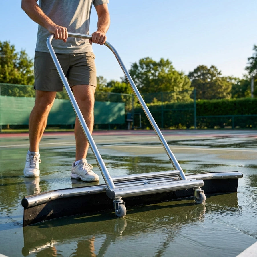 Tennis Court Squeegee – 5ft Wide – Aluminium Frame – Outdoor Use