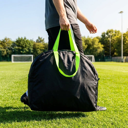 Sports Equipment Carry Bag – Black – Durable Fabric – Indoor/Outdoor Use