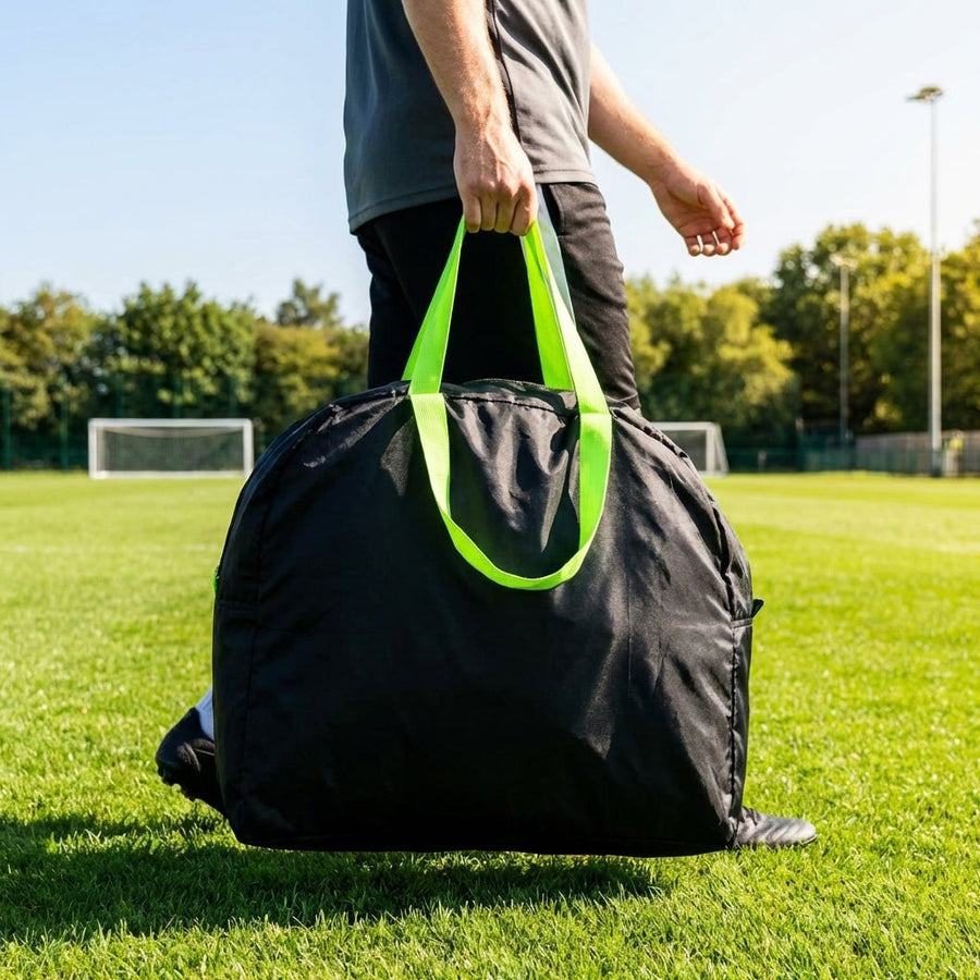 Sports Equipment Carry Bag – Black – Durable Fabric – Indoor/Outdoor Use