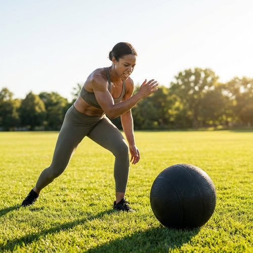 Medicine Balls – 1kg-10kg – Rubber – Gym & Home Fitness