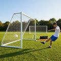 21x7ft football goal with steel frame for schools and parks - product detail