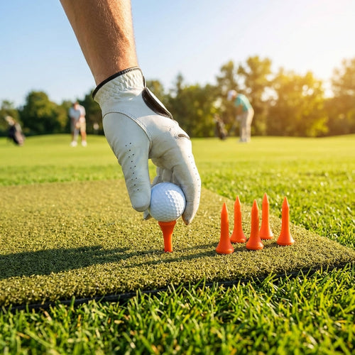 Rubber Driving Range Tees – 35mm – Durable Rubber – Golf Practice