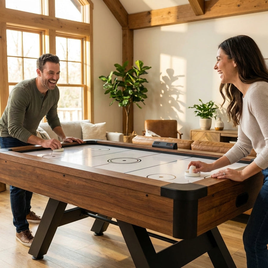 Air Hockey Table – 6ft – MDF & PVC – Home & Game Room Use