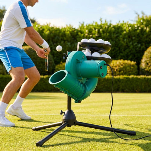 Tennis Ball Machine – Adjustable Speed – Mains Powered – Training Aid