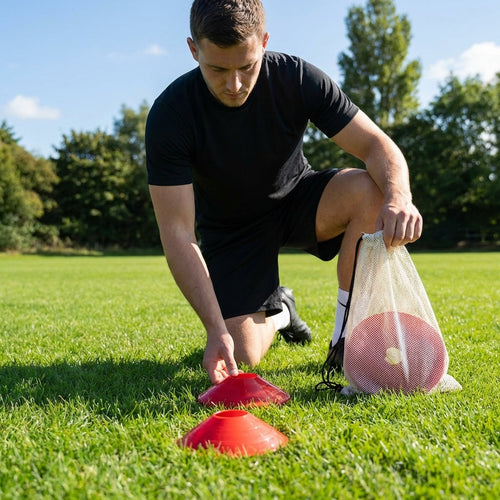 Flat Disc Markers – 7in – Durable PVC – Indoor/Outdoor Sports