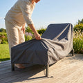 Black Waterproof Garden Furniture Cover for Outdoor Use - product detail