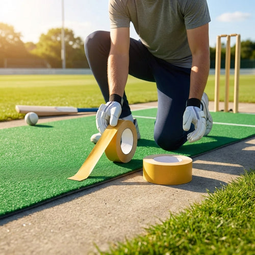Cricket Mat Double Sided Tape – Ultra-Strong – Fibreglass Reinforced – Indoor & Outdoor Use