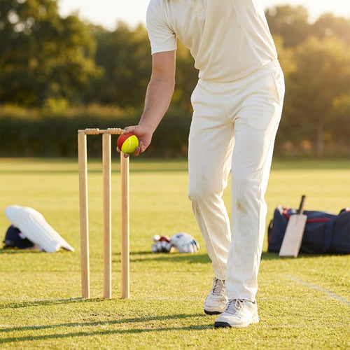 Cricket Swing Ball – 65mm – 50/50 Rubber & Tennis Ball – Indoor/Outdoor Training