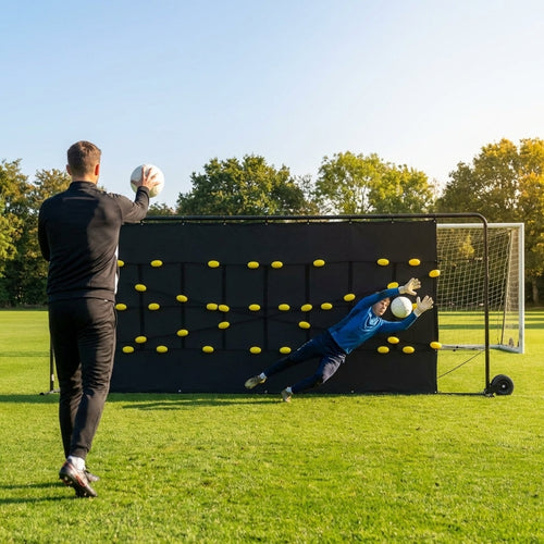 Goalkeeper Ball Deflector – Large – Steel Frame – Training Aid