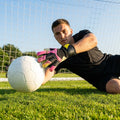Goalkeeper gloves in various sizes and colours with EVA Foam and latex palm