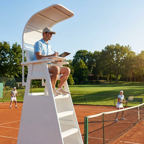 Umpire Chair – Custom Colour – Aluminium – Professional Tennis