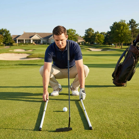Golf Alignment Sticks with Fibreglass Construction for Training