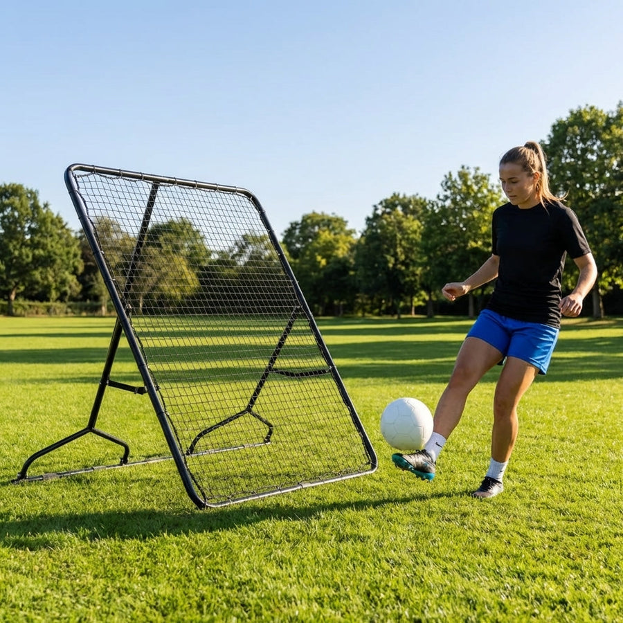 Football Rebounder – Small/Large – Galvanised Steel – Training Drills