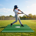 Baseball Hitting Mat – 12ft x 6ft – Artificial Turf – Indoor/Outdoor Use image 1