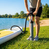 SUP Hand Pump – Dual/Triple Action – Aluminium & Ergonomic – Water Sports