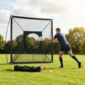 Rugby passing target net for training, 7ft x 7ft size