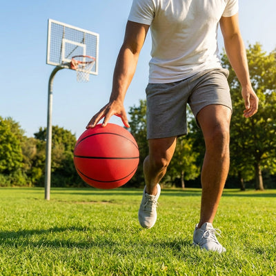 Rubber Basketball – Size 3-7 – Durable Rubber – Indoor/Outdoor Use