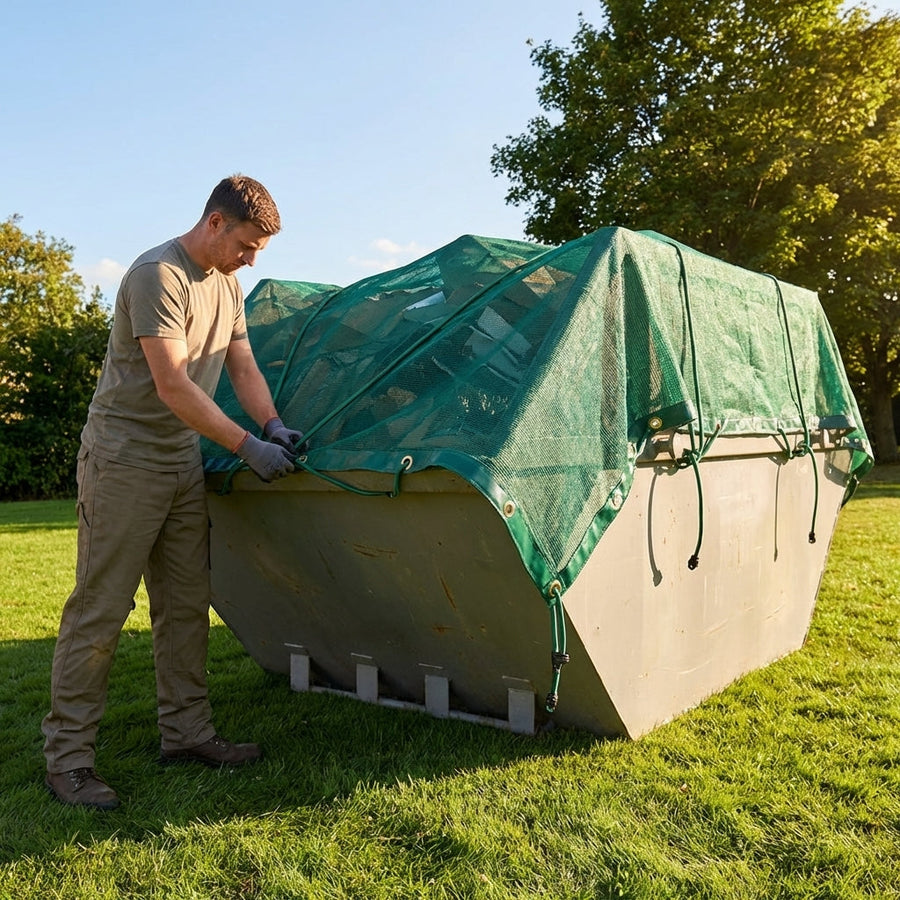 Mesh Skip Nets – Various Sizes – 300GSM Polyethylene – Outdoor Use