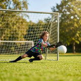 Kids' Goalkeeper Shirt in vibrant colours, ideal for football training