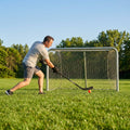 Street Hockey Goal in Red with Heavy Duty Steel Frame - product detail