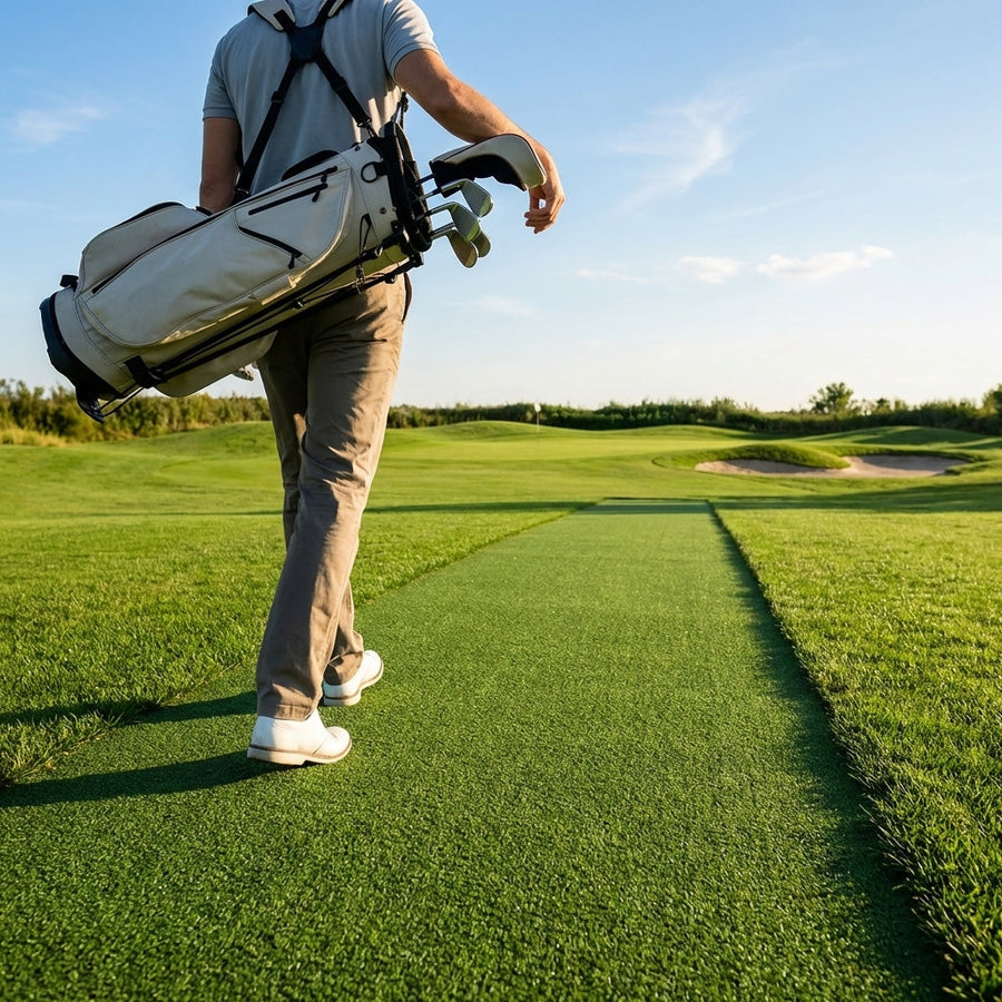 Artificial Grass Pathway – Green – Durable Synthetic – Golf Course Use