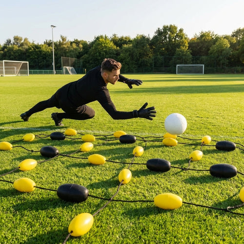 Goalkeeper Ball Deflector – 275cm x 185cm – PVC & Steel – Indoor/Outdoor Training
