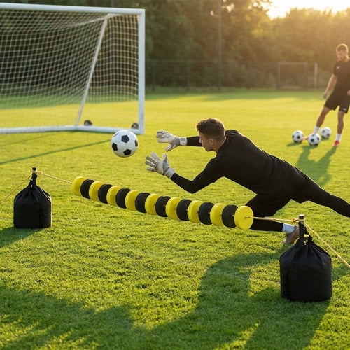 Goalkeeper Training Rope – 12ft – Rope & Floats – Indoor/Outdoor