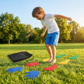 Non-slip hands and feet markers in multiple colours for children