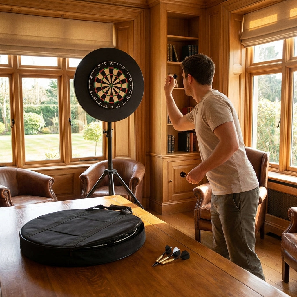 Professional dartboard made from Brazilian Sisal - product detail