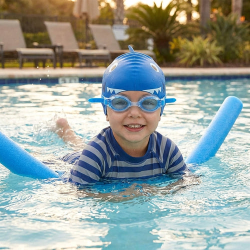 Kids' Swimming Goggles – One Size – Anti-Fog UV Protection – Pool & Beach