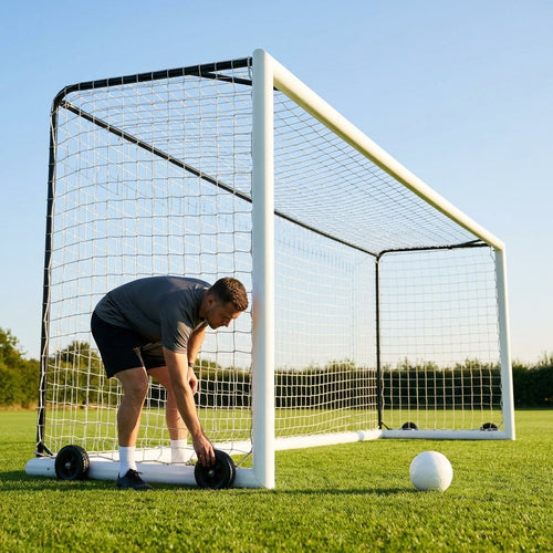 Football Goal – 12ft x 6ft – Aluminium – Mini-Soccer & Training