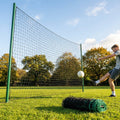 Football Ball Stop Netting in use at a sports centre - product detail