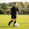 Junior Polo Shirts – Black – 100% Polyester – Sportswear