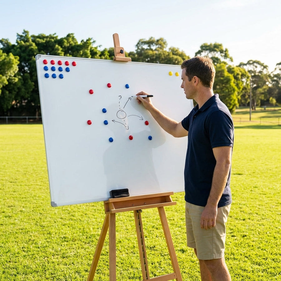 Magnetic Whiteboard – 150cm x 120cm – Aluminium Frame – Classroom & Office