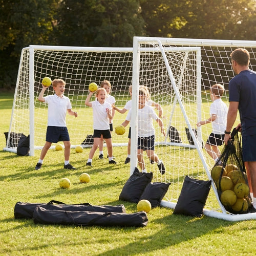 Handball Goal Set – Assorted Colours – Foam & PVC – School Sports
