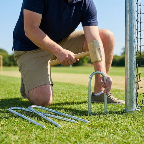Cricket Net Anchor Pegs – 10” – Galvanised Steel – Indoor/Outdoor Use