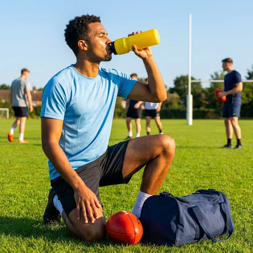 Aussie Rules Water Bottle – 750ml – BPA-Free Plastic – Sports Hydration