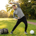 Men's tracksuit top in black, ideal for sports and casual wear - product detail