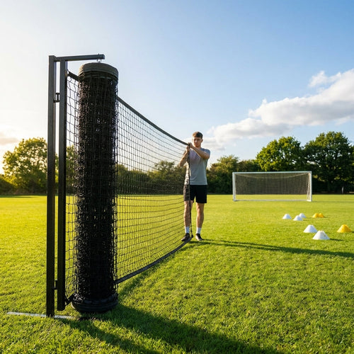 Pitch Divider Nets – 3m High – 2mm HDPE Twine – Indoor/Outdoor Sports