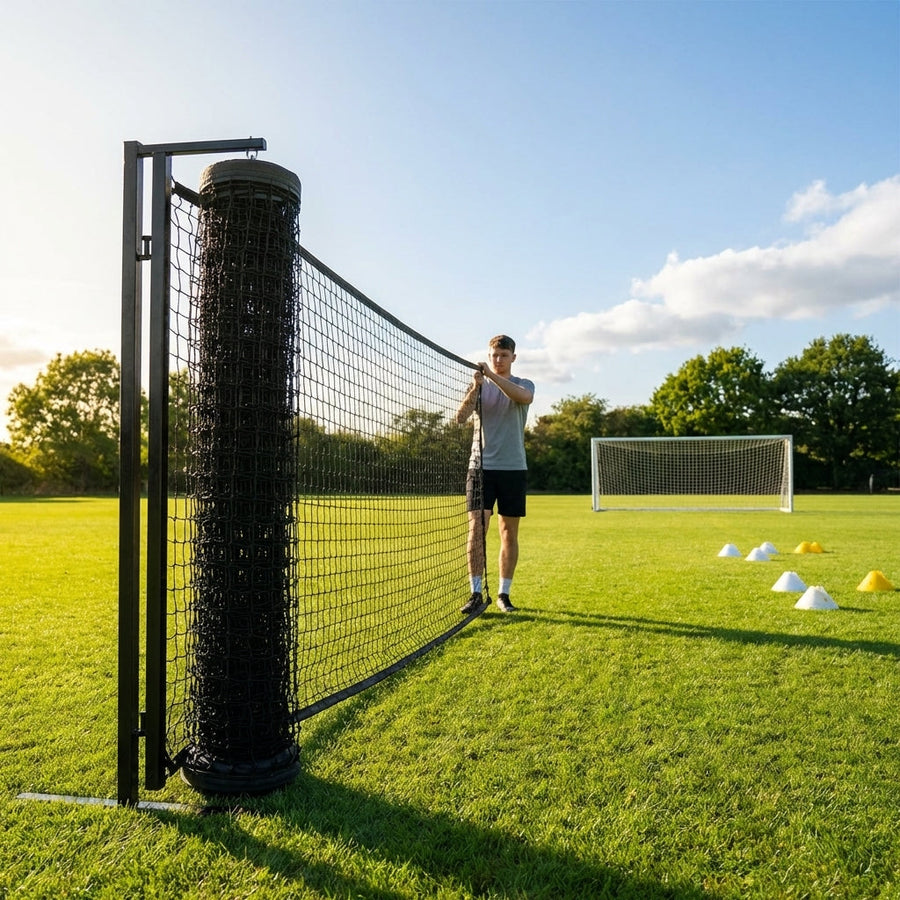 Pitch Divider Nets – 3m High – 2mm HDPE Twine – Indoor/Outdoor Sports