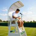 Professional umpire chair in custom colour for tennis courts - product detail
