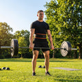 Gym Weightlifting Belt made of durable nylon for enhanced workouts - product detail